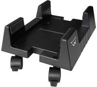 Desktop Computer Support, Mobile PC Case Support - ABS, with 4 Casters and Adju