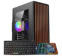 Desktop Computer Tower PC, Intel Core i7-4770-3.4GHz, 16GB DDR3 RAM, 512GB M.2 SSD Hard Drive, RGB Fan x 3, Wi-Fi 6.0, USB 3.0, HDMI, Windows 11 Home or Office