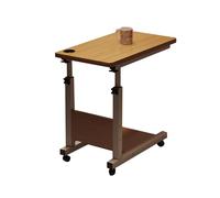 Desktop Computer Tower Stand, 2 Tier Rolling Printer Cart Under Desk, Adjustable Height 73-100cm, Max Load 150kg, for Carpet Home Office
