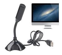 Desktop Condenser Microphone - USB Plug Play Devices, Professional Sounds, Mute Control | Compatible Microphone for Game Chat, Streaming, Vocal, Recording, Lessons, Studio Installation