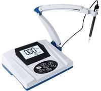 Desktop Conductivity Meter, Laboratory Water Quality Detection Analyzer with Auto Temperature Compensation and 50 Groups Data Store Function, for Garden, Lawn, Farming and House