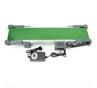 Desktop Conveyor Belt, Speed Adjustable PVC Belt for Food Processing, Packaging Production Line, 50cm