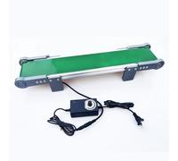 Desktop Conveyor Belt with Stepless Speed Control for Packaging Small Assembly Line Transporter Student Friction Experiment Science Project Tool