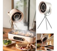 Desktop Cooker Hood,Mini Portable Extractor Hood with Strong Suction,Small Kitchen Exhaust Fan Detachable Easy to Clean for Home Kitchen BBQ Hot Pot