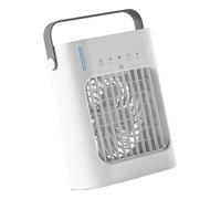 Desktop Cooling Fan Portable Air Conditioning with USB Power, 3 Speeds and Misting for Dorm Use, Bedside, Travel Usb Misting Fan Desk Cooling Portable Desk Bedside Dorm Room Touch Air