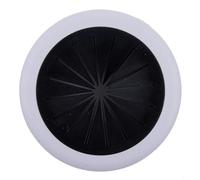 Desktop Cord Management Grommet 60MM Essential for Office and Computer Desk Setup (White black)