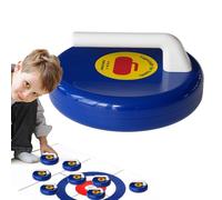 Desktop Curling Game - 11cm Tabletop Curling Game, Leisure Sports Toys | Portable Indoor Curlings for Kids Adults Offices Classrooms Dorms Backyard Floor Family Gathering Party Bar College Yard