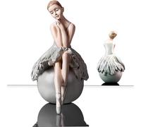Desktop Decoration Figurine - Artistic Ballerina Statue, Dancing Home Decoration Sculpture, Abstract Dancer Figure Desktop Decorations, Modern Creative Collection Gift Crafts