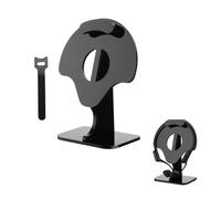 Desktop Display Stand for Shokz OpenRun Pro 2,Headphone Acrylic Transparent/Black Mount Support Base for Shokz OpenRun Air/OpenSwim Pro (Black)