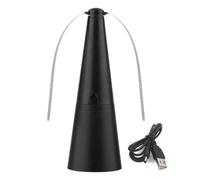Desktop Drive Away Fly Fan, Indoor And Outdoor Fly Drive Away Fan, USB Or Battery Powered, Intelligent Sensing Function, Double-sided Holographic Pattern Design, Suitable For Home, Picnics, Parties