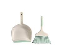 Desktop Dustpan Mini Dustpan and Brush Combination Set,Multifunctional Desktop Cleaning Hand ,Kitchen Countertop Residue Broom(Green)