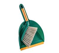 Desktop Dustpan Mini Dustpan and Brush Set Hand Dust Pan Table Cleaning Sweep Broom for Home Computer Keyboard Desktop(Green)