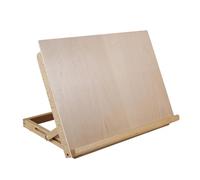 Desktop Easel - Wood Foldable Art Board Stand | Table Easel, Drawing Painting Holder, Stable Adjustable Creative for Artists Students Teachers Beginners Home Classroom Outdoor Activities