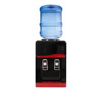 Desktop Electric Hot and Cold Water Dispenser with Child Safety Lock - Top Loading Drinking Fountain for Homes, Kitchens, and Offices, Compatible with 5 Gallon Bottles