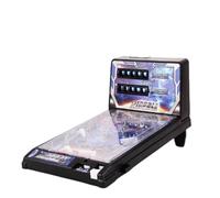 Desktop Electronic Pinball Machine, Home Retro Arcade Ball Shooting Toy, Tabletop Pinball favor for Kids Birthdays, Action and Reflex Pinball Game with Scoreboard