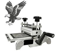 Desktop Engraving Press, Etching Printing Machine, Manual Slab Roller for Printmaking, 30x17cm Table Size, DIY Crafts