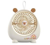 Desktop Fan | Portable Rechargeable Cooling Tool 2-Speed | Aesthetic Fan,for Home Apartment Bedroom Study Room Office Dorm Travel