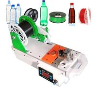 Desktop Filament Extruder Machine, 3D Printer Recycler from Plastic Bottles, DIY PET Recycling Tool for Families Makers