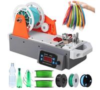 Desktop Filament Extruder Machine with Digital Display, Temperature/Speed Adjustable, Extruded Diameter: 1.75mm, Bottle Recycler A