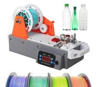 Desktop Filament Extruder Machine with Digital Temperature Control, Recycle PET Bottles into 1.75mm 3D Printer Filament for DIY Projects, Home Use, Small Business & Studio A