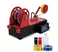 Desktop Filament Maker, 3D Printing Recycler, DIY Extruder with Adjustable Temp & LCD Display for Home, School, Studio