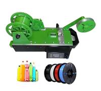 Desktop Filament Maker Machine, 3D Printer Extruder for Recycled PET Bottles, Pastic Fiament Pultruder, for Families and DIY Makers