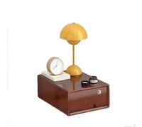 Desktop File Cabinet - Desktop Organizer With Drawers, Solid Wood Storage Box, 1/2/3 Tier File Tray For Collection, Document Holder Office Organization(35 * 26 * 13CM)