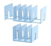 Desktop File - Paper Line Holder, Durable Compact Design with Easy Access Function, Rack Organizer for Letter Books Home Office Apartment College School Teach