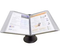 Desktop Flip Display Folder - A4 Document Organizer with 10 Pockets - Perfect for Office & Storehouse Reference System - Durable, Stylish, Easy Access Display Solution