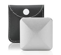Desktop Flip Spinning Toy, Pocket Fingertip Decompression Toy Kinetic Desk Overturn Spinning Toy Flip Stress, Metal Fingertip, Oddly Satisfying Desk Toy Office Stress Relief Rotary Toys (Square)