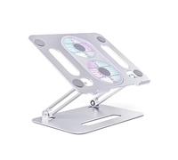 Desktop Foldable Laptop Stand with Cooling Fan Aluminum Alloy Holder Bracket Support Notebook Holder