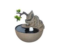 desktop Fountain Living Room Desktop Running Water Ornaments Indoor Entrance Fortune Circulating Water Fountain Office Decoration Water Features tabletop fountain