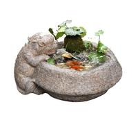 Desktop Fountain Prosperity Flow Chinese Zen Circulating Water Fountain Desk Decor for Tea Room & Living
