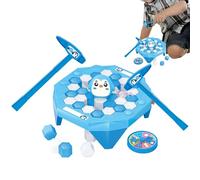 Desktop Games - Save The Penguin Ice Game, Puzzle Knock Block Table Game | Family Fun Board Games With Hammer For Kids Children Party Play Activity Indoor Entertainment