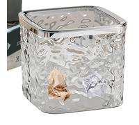 Desktop Garbage Can | Car Waste Basket | Workroom Rubbish Can Trash Bin Wastebasket with Pop-Up Lid for Toilet Bedroom Living Room