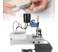 Desktop Gem Grinder, Flat Lap Machine,2800rpm, Adjustable Stainless Steel Gemstone Faceting Machine with Digital Display,for Knives, Seals, Jewelry, Glass, Gemstones
