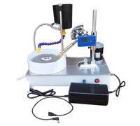 Desktop Gemstone Grinding Faceting Machine Faceted Polishing Machine Jewelry Polisher Flat Grinder Lapidary 2800RPM 120W DIY Tools(Digital Display)