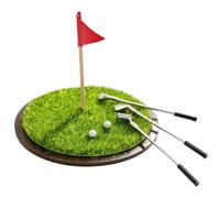 Desktop Golf Game Funny Putting Green Desk Toy