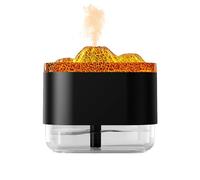 Desktop Humidifier,Desk Air Humidifier - Aroma Diffuser with LED Night Light, 300ml Mist Humidifier, Volcano Diffuser for Bedroom, Yoga