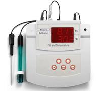 Desktop Laboratory PH Meter, 0.01 High-precision PH/Temp Tester,2 Points Auto Calibration, For Lab Aquariums Garden Ecology Farming