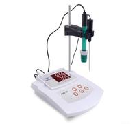 Desktop Laboratory pH Meter, Laboratory pH Acidity and Alkalinity Tester, Ph Meter Desktop Auto Calibrating Acidity Meter 2-in-1, Suitable for Environment, Laboratory, Ecology