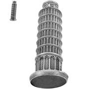 Desktop Leaning Tower of Pisa Zinc Alloy Building Statue for Office