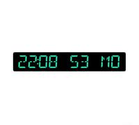 Desktop LED Clock with Dual Timing Modes Countdown and Count-Up Plus Day of W isplay for Daily Planning Needs (B)