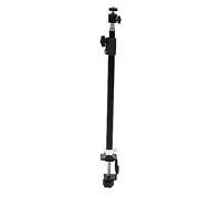 Desktop Light Stand, 62-94cm Adjustable Desk Mount Stand with 1/4inch Ball Head Tabletop C Clamp for Live Streaming Photo Video Shooting Selfie