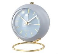Desktop Luminous Clock for Easy Time Reading at Night, Great for Bedrooms and Study Spaces (Blue)