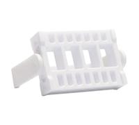 Desktop Manicure Nails Drill Bit Organizer Stand with 32 Slot Foldable Display and Access Layout for Workstations Manicure Workstation Organizer Tool Station Tabletop Bit Sorting Stand Fold Out