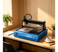 Desktop Marking Machine for Fast Coding and Pattern Carving, Connects to Computers, 200x150mm, Long Service Life for Factory Batch Nameplates