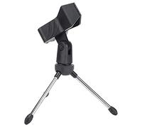 Desktop Microphone Holder, Universal Microphone Stand Angle Adjustable Microphone Stand for Music Lovers for Beginners