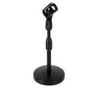 Desktop Microphone Stand Holder for HyperX QuadCast/SoloCast Blue Snowball | Telescopic Table Mic Stand Black Adjustable with Converter Screw HyperX Accessories Blue Snowball Accessories