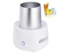 Desktop Mini Beverage Cooler, Electric Quick Cooling Cup for Fast Cooling Drinks, Portable Chiller for Beer, Cans, Coffee & More - Ideal for Home or Office Use
